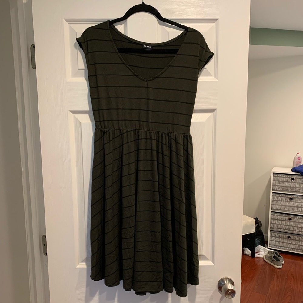 Torrid-size 0/size 12 in normal sizing-dress